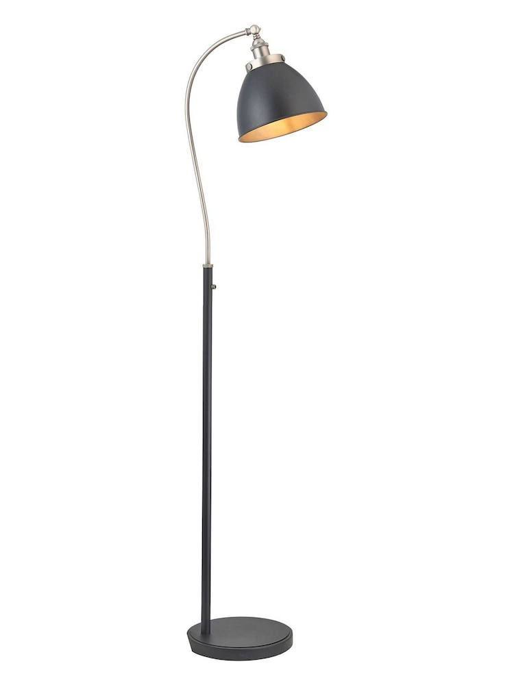 Gallery Home Pewter Grey Langley Floor Lamp - Image 3 of 3