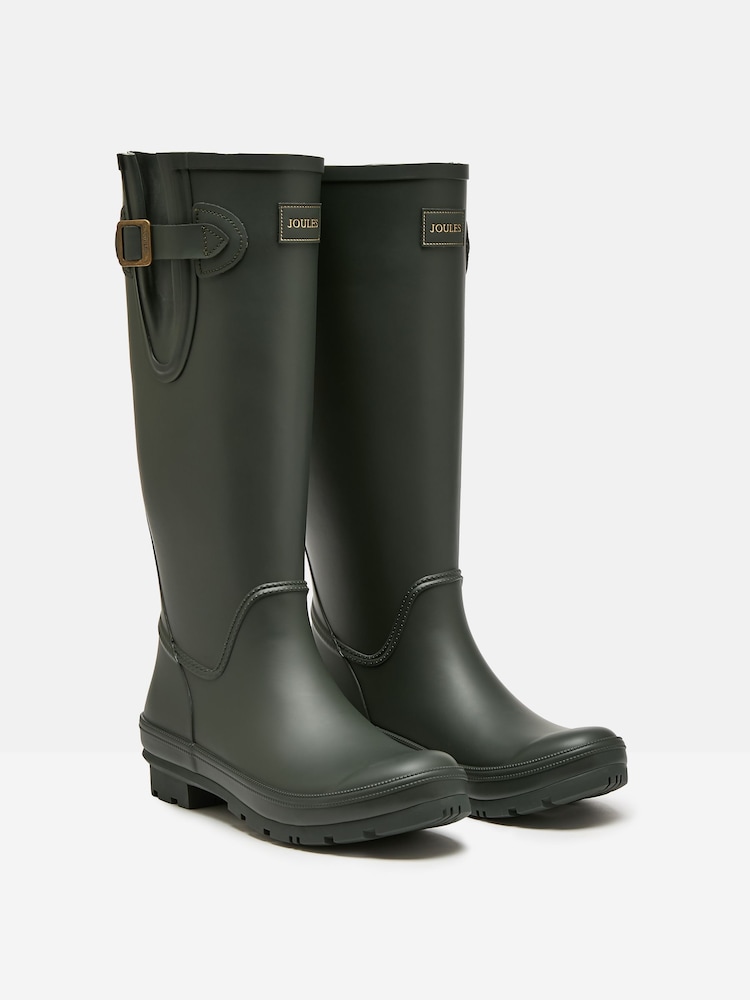 Joules Houghton Green Adjustable Tall Wellies - Image 2 of 6