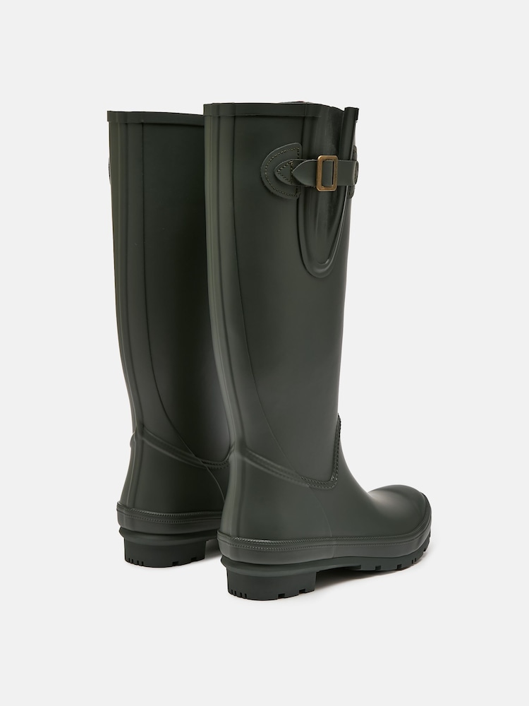 Joules Houghton Green Adjustable Tall Wellies - Image 3 of 6