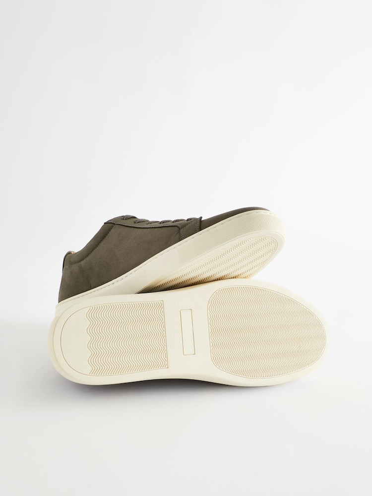 Gris - Baskets en cuir - Image 5 of 7