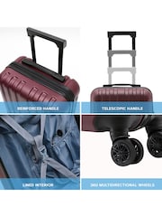 Flight Knight 45x36x20cm Easy Jet Underseat 8 Wheel ABS Hard Case Cabin Carry On Hand Luggage - Image 4 of 7