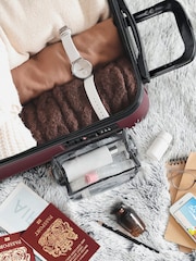 Flight Knight 45x36x20cm Easy Jet Underseat 8 Wheel ABS Hard Case Cabin Carry On Hand Luggage - Image 5 of 7