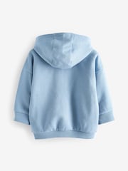 Blue Zip Through Hoodie (3mths-7yrs) - Image 5 of 6