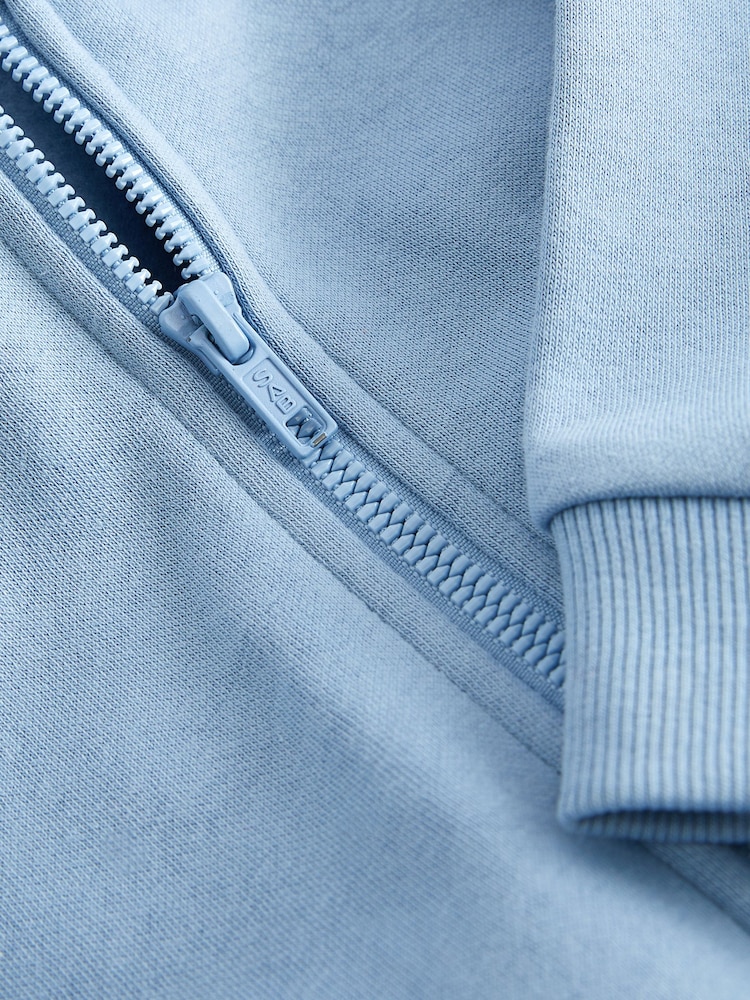 Blue Zip Through Hoodie (3mths-7yrs) - Image 6 of 6