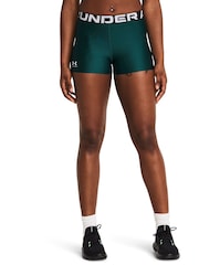 Under Armour Green Womens Heat Gear HG Authentics 8 Inches Shorts - Image 1 of 6