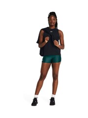 Under Armour Green Womens Heat Gear HG Authentics 8 Inches Shorts - Image 3 of 6