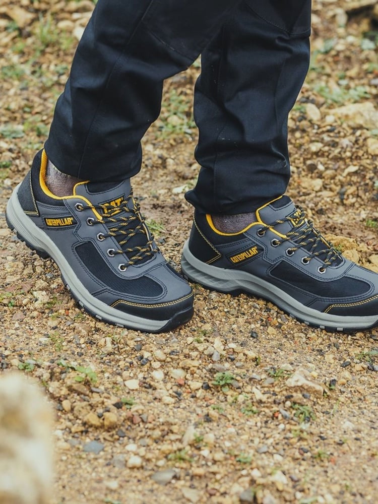 Caterpillar Grey Elmore Safety Trainers - Image 2 of 7