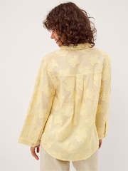 Monsoon Yellow Tyra Jacquard Shirt - Image 2 of 3