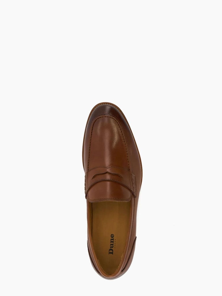 Braun - Regulär - Dune London Sulli Penny-Slipper, Sohle in Natur - Bild 5 von 5 Braun - Regulär - Dune London Sulli Penny-Slipper, Sohle in Natur - Bild 5 von 5
