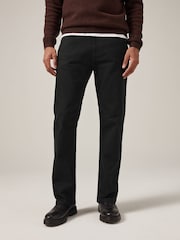 Solid Black Bootcut Classic Stretch Jeans - Image 1 of 11