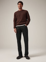 Solid Black Bootcut Classic Stretch Jeans - Image 2 of 11