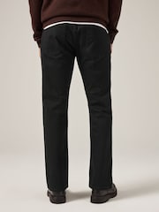 Solid Black Bootcut Classic Stretch Jeans - Image 5 of 11