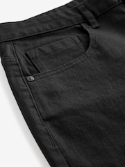 Solid Black Bootcut Classic Stretch Jeans - Image 9 of 11