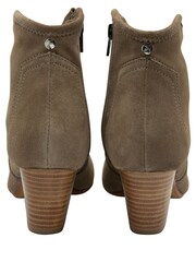 Ravel Brown Suede Leather Ankle Boots - Image 3 of 4