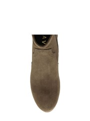 Ravel Brown Suede Leather Ankle Boots - Image 4 of 4