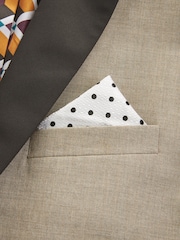 Stone Natural Slim Tuxedo Suit Jacket - Image 7 of 11