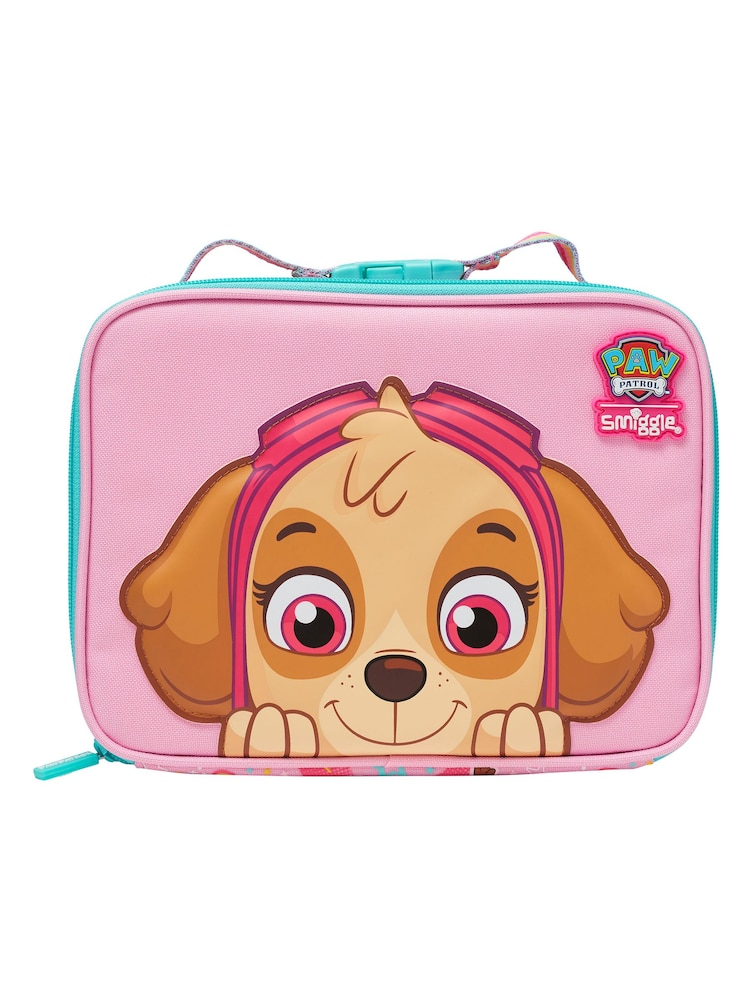 Smiggle Pink Paw Patrol Square Junior Lunchbox - Image 1 of 2
