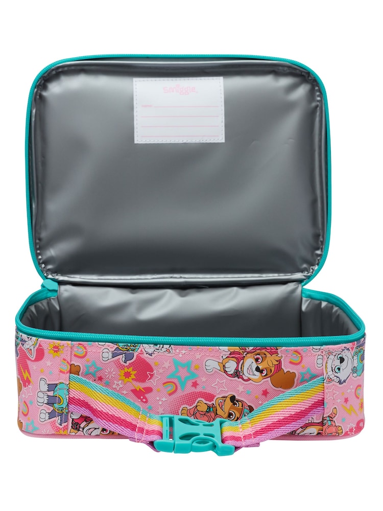 Smiggle Pink Paw Patrol Square Junior Lunchbox - Image 2 of 2