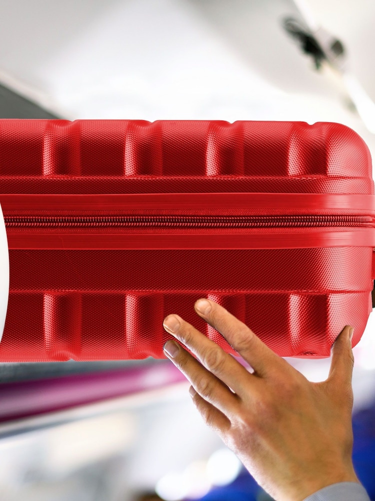 Set Of 2 Large Check-In & Small Carry-On Hardcase Travel Suitcase - Image 5 of 5 Set Of 2 Large Check-In & Small Carry-On Hardcase Travel Suitcase - Image 5 of 5