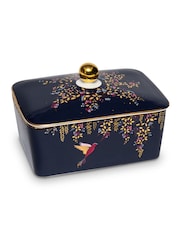 Sara Miller Blue Chelsea Covered China Butter Dish - Image 2 of 4