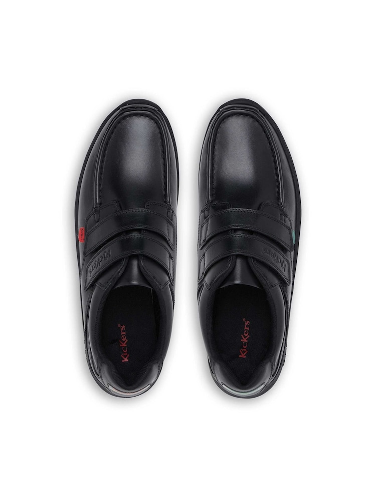 Kickers Black Reasan Strap Shoes - Image 6 of 6