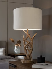 Natural Antler Table Lamp - Image 1 of 4