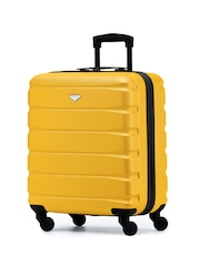 Flight Knight 56x45x25cm EasyJet Overhead 4 Wheel ABS Hard Case Cabin Carry On Hand Luggage - Image 1 of 7