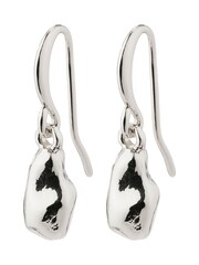 PILGRIM Silver tone Chantal Recycled Drop Dangle Earrings - Image 1 of 3