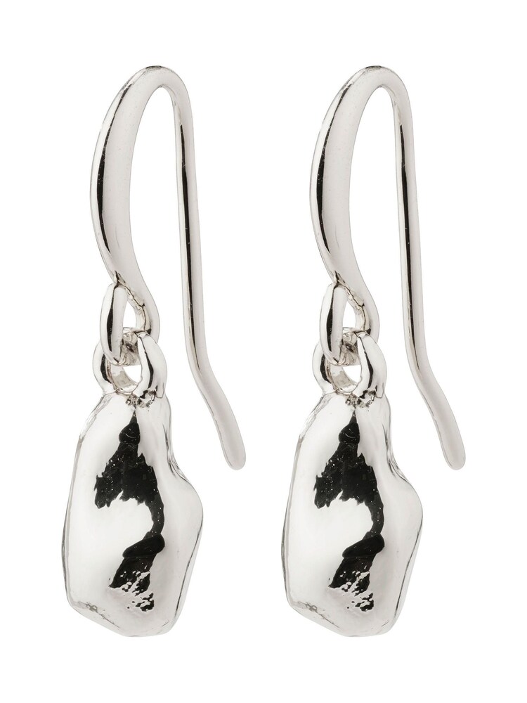PILGRIM Silver tone Chantal Recycled Drop Dangle Earrings - Image 1 of 3