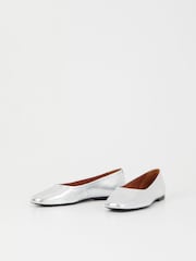 Vagabond Shoemakers Silver Jolin Ballerinas Shoes - Image 2 of 3