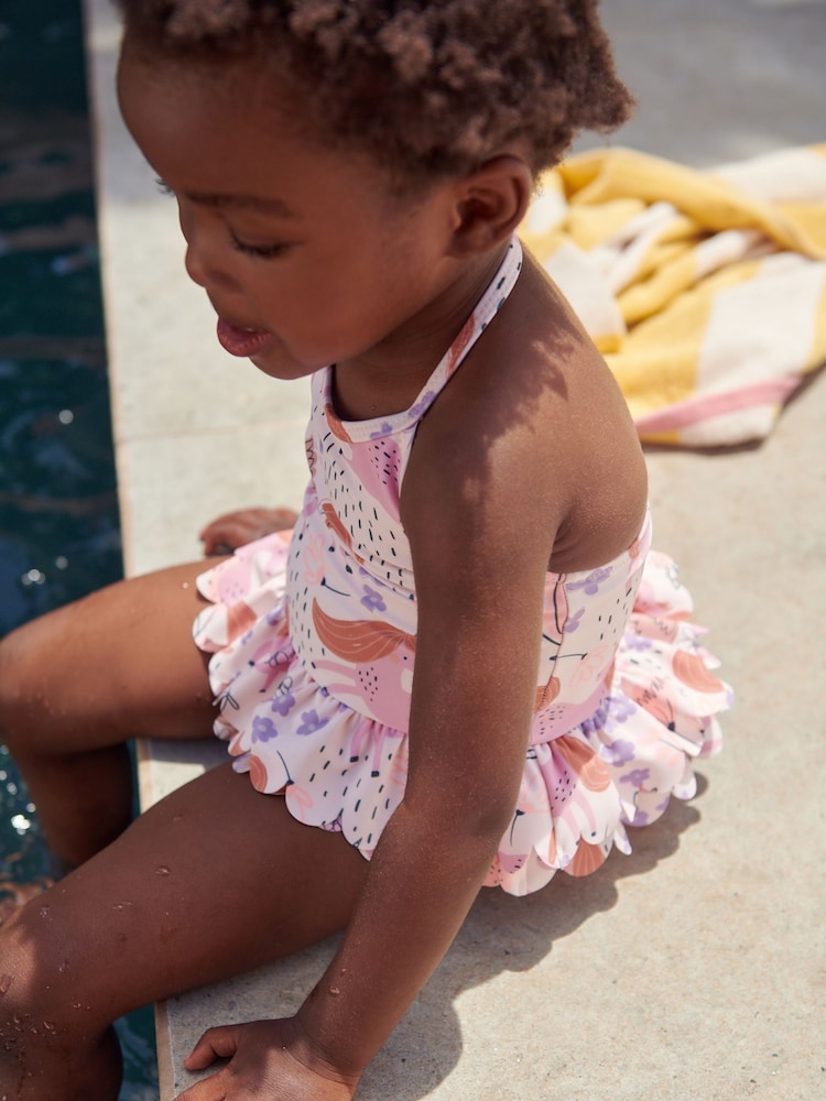 Pink Unicorn Skirted Swimsuit (3mths-7yrs) - Image 2 of 7
