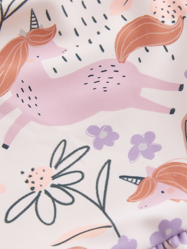 Pink Unicorn Skirted Swimsuit (3mths-7yrs) - Image 6 of 6