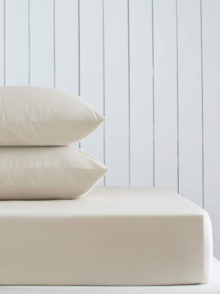 Natural Cotton Rich Fitted Sheet - Image 1 of 1