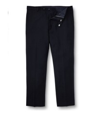 Charles Tyrwhitt Blue Slim Fit Natural Stretch Twill Suit Trousers - Image 4 of 4