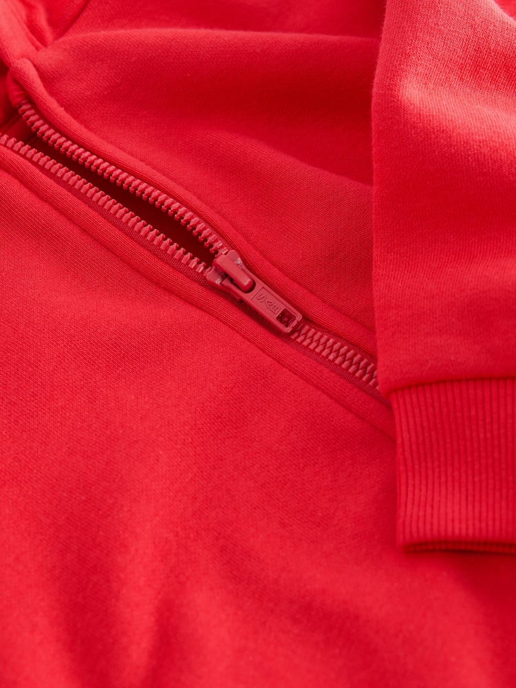 Coral Pink Zip Through Hoodie (3mths-7yrs) - Image 6 of 6