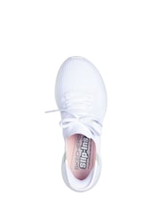 Skechers White Slip-ins: Ultra Flex 3.0 Brilliant Trainers - Image 4 of 5