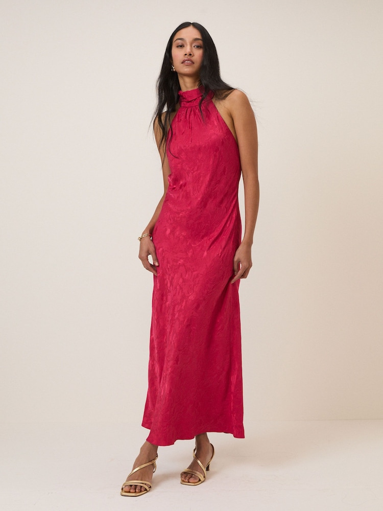 Nobodys Child Red Fifi Maxi Dress - Image 1 of 5
