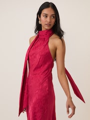 Nobodys Child Red Fifi Maxi Dress - Image 3 of 5