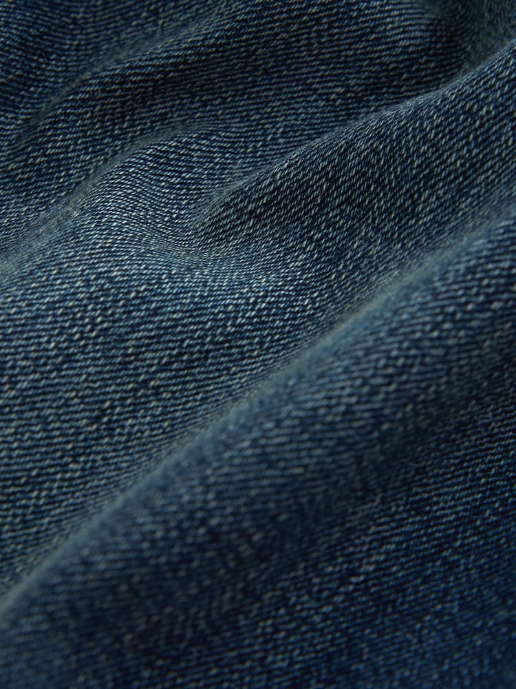Blue Vintage Tint Slim Fit Premium Heavyweight Signature Cotton Jeans - Image 11 of 11