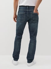 Blue Vintage Tint Slim Fit Premium Heavyweight Signature Cotton Jeans - Image 3 of 11