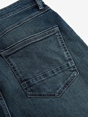 Blue Vintage Tint Slim Fit Premium Heavyweight Signature Cotton Jeans - Image 9 of 11