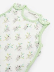 JoJo Maman Bébé White Koala 1 Tog Baby Muslin Sleeping Bag - Image 3 of 3