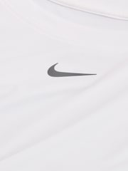 Nike White One Classic Dri-FIT Short Sleeve Top - Image 5 of 5