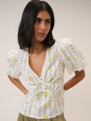 Nobodys Child White Cordelia Top - Image 1 of 5