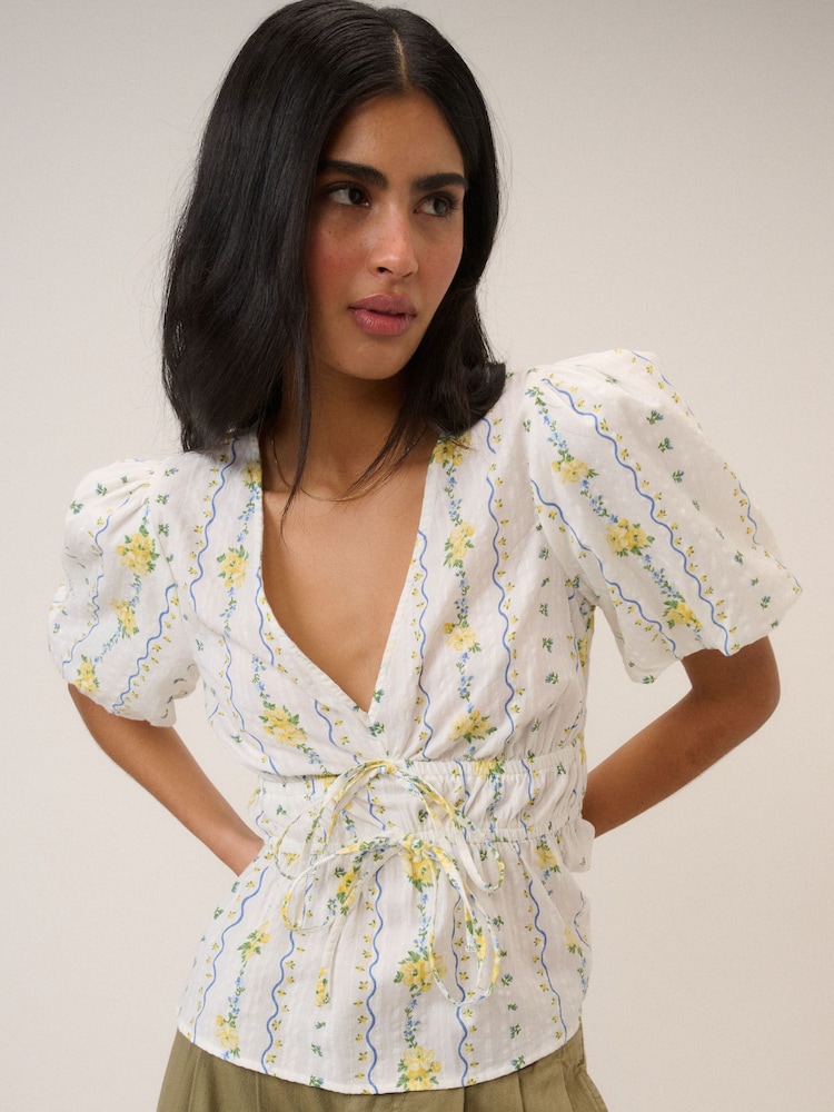 Nobodys Child White Cordelia Top - Image 1 of 5