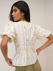 Nobodys Child White Cordelia Top - Image 2 of 5