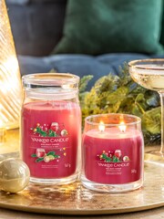 Yankee Candle Red Signature Large Jar Holiday Cheer Scented Candle - Image 3 of 4