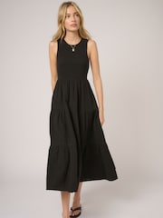 Nobodys Child Black Sleeveless Charlie Midaxi Dress - Image 1 of 5