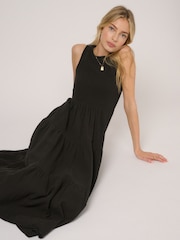 Nobodys Child Black Sleeveless Charlie Midaxi Dress - Image 4 of 5