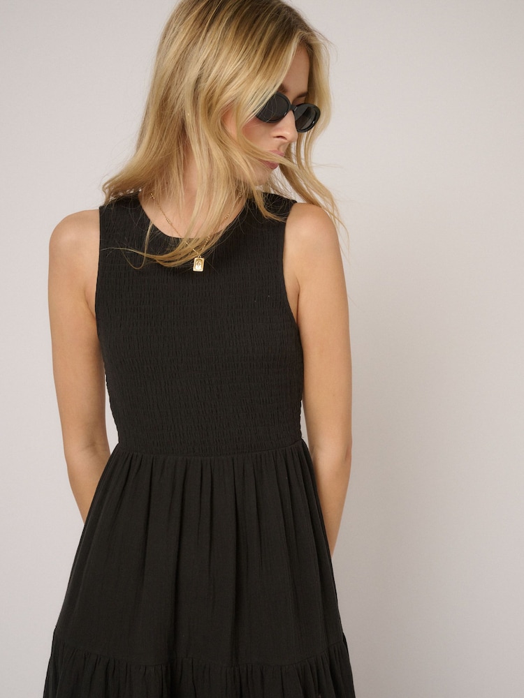 Nobodys Child Black Sleeveless Charlie Midaxi Dress - Image 5 of 5